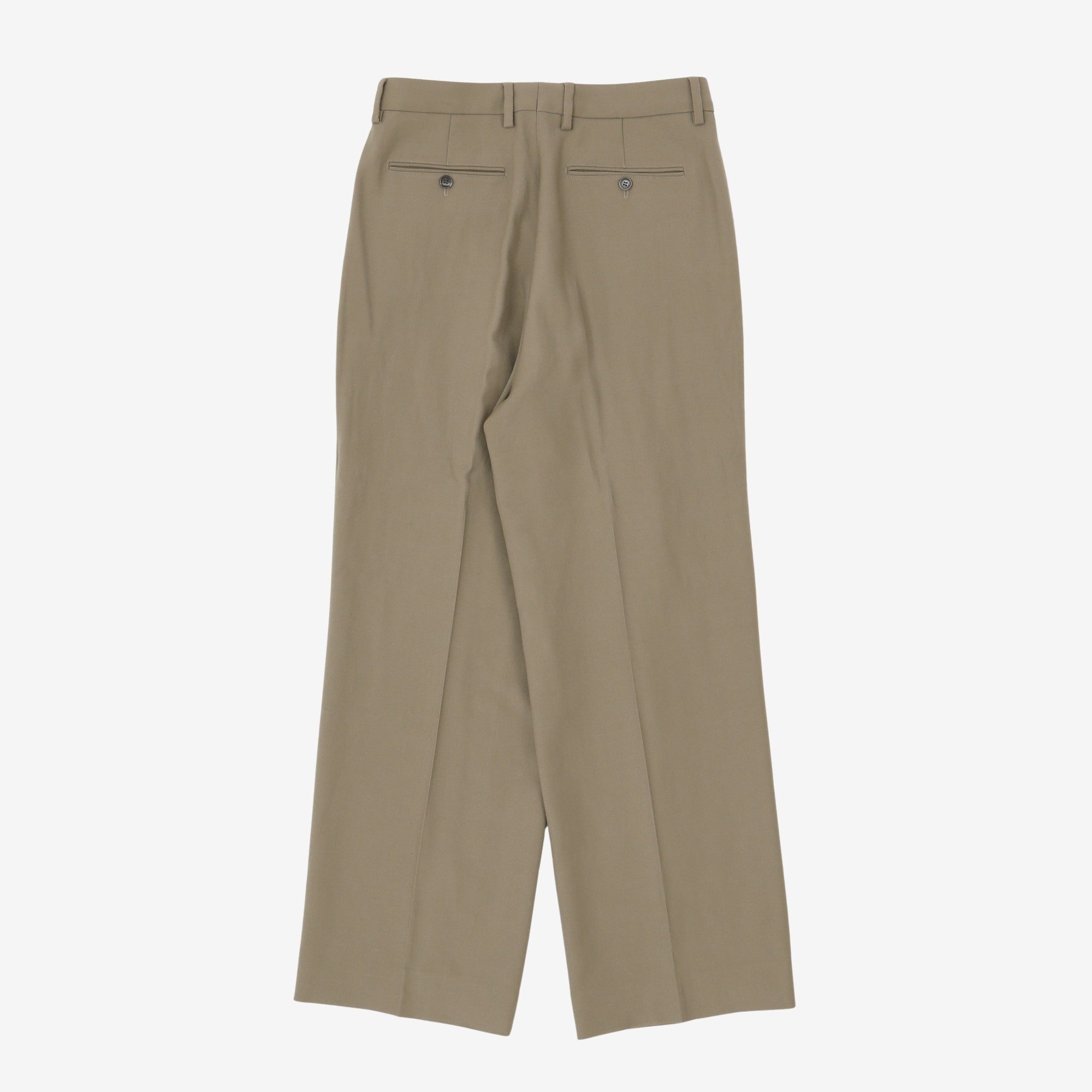 Wool Large Fit Trousers (31W x 30.5L)