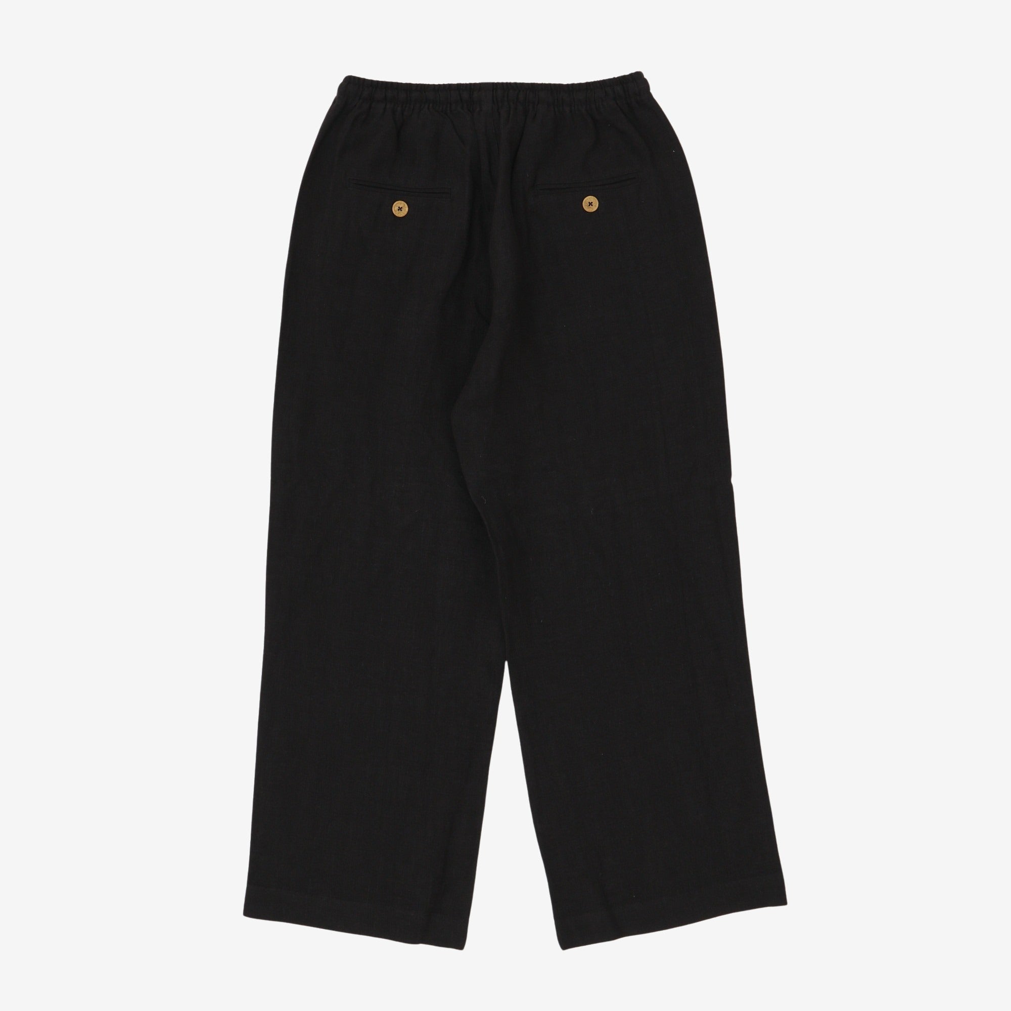 Wide Leg Linen Trousers