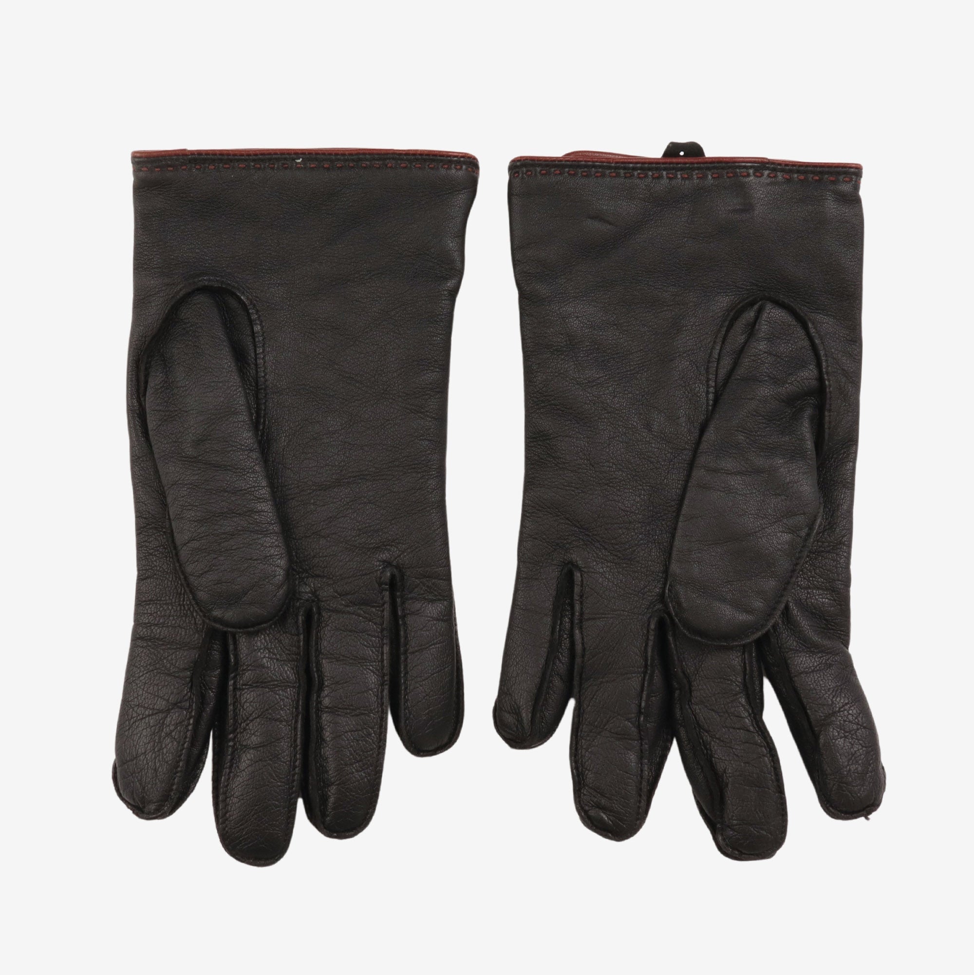 Wool Lined Leather Driving Gloves