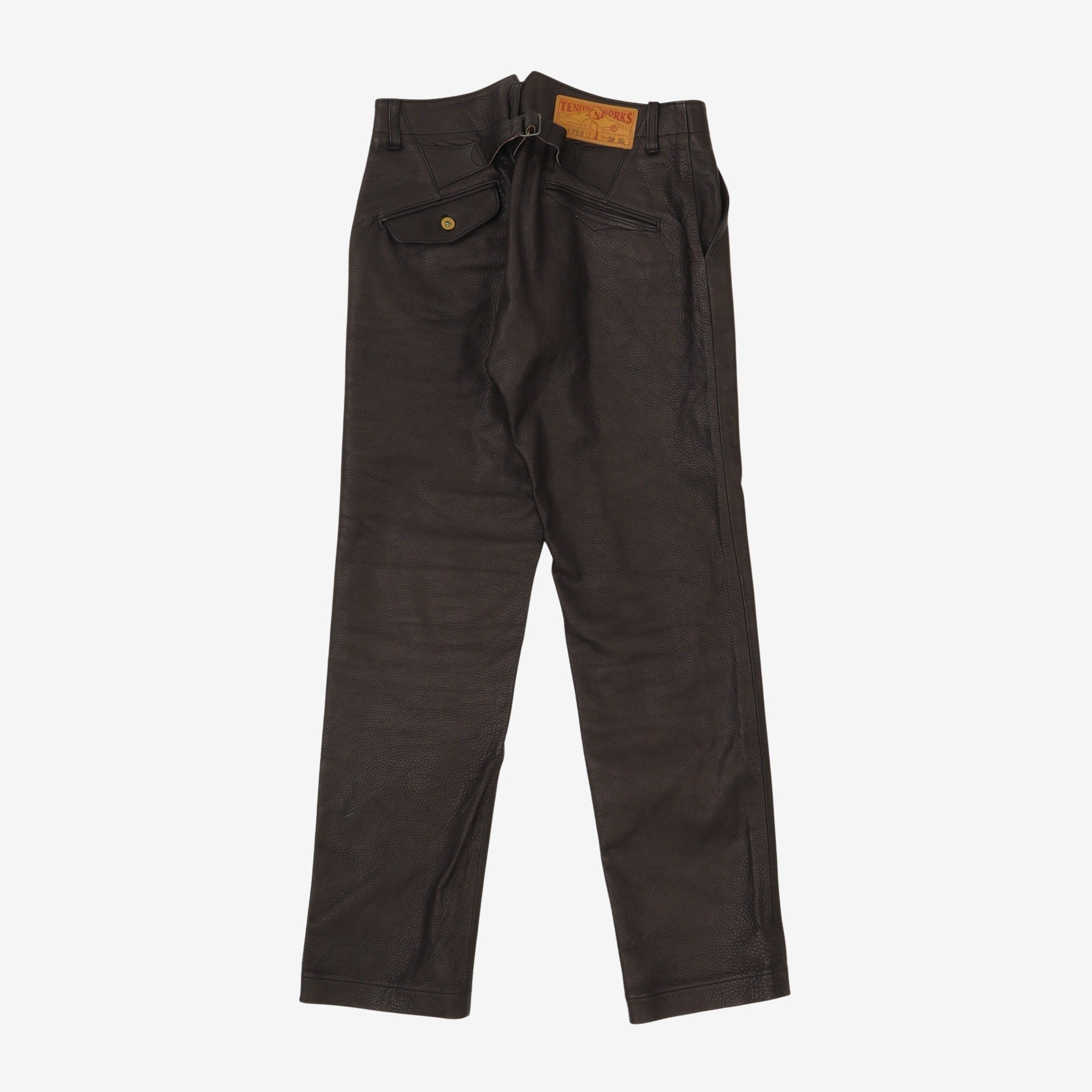 CP02 Leather Craftsman Pants (32W X 32L)
