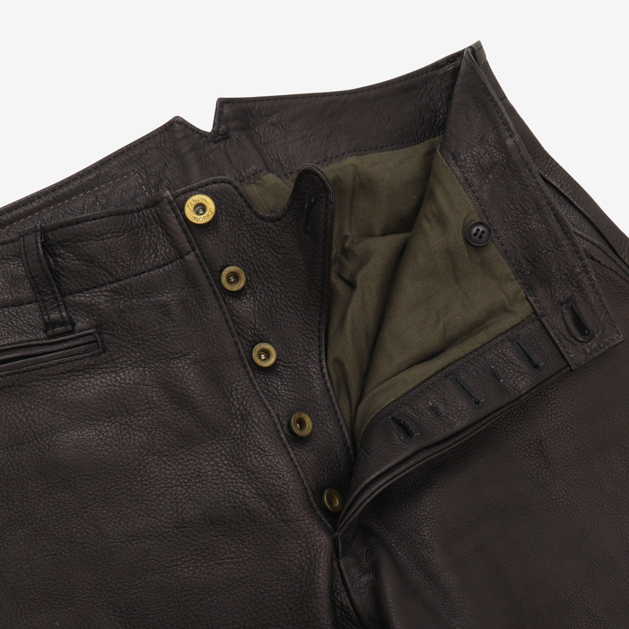 CP02 Leather Craftsman Pants (32W X 32L)