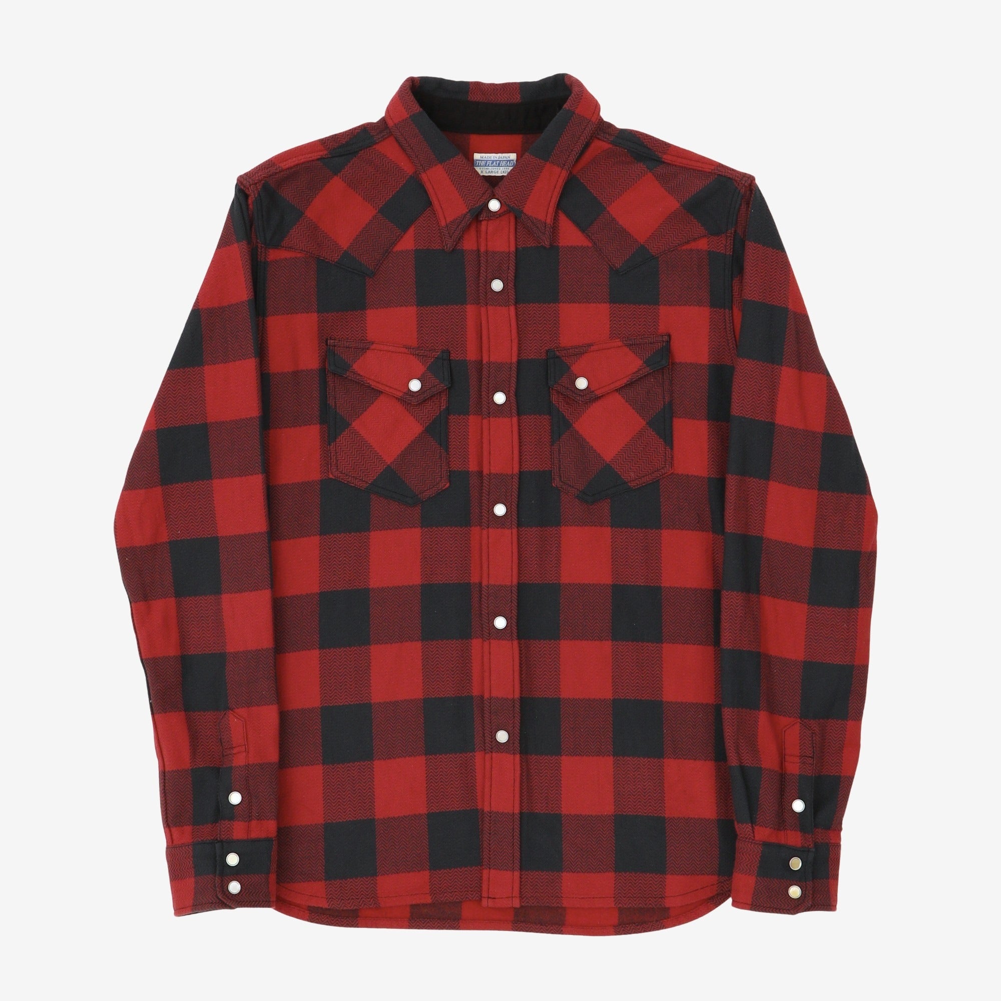 12oz Flannel Western Shirt