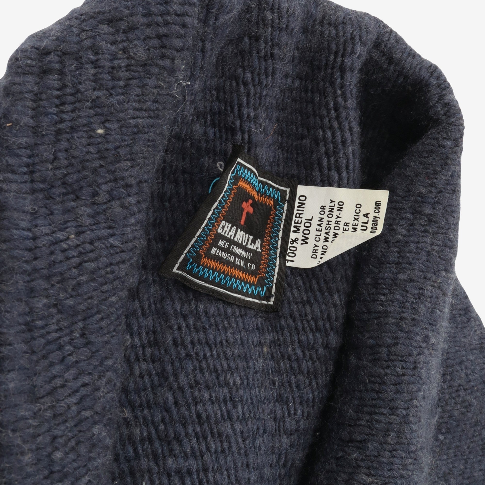 Merino Wool Blanket Poncho