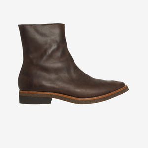 Stride Leather Zip Boots