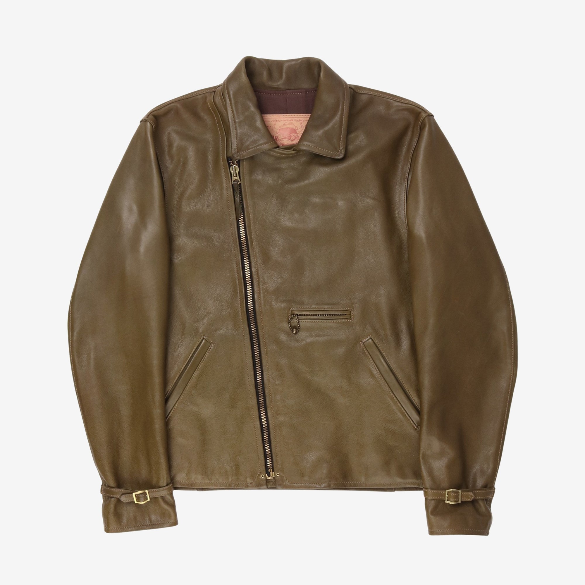 JW03 Leather Sports Jacket