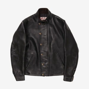 AD-09 Ulster Leather Jacket