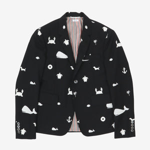 Nautical Wool Blazer