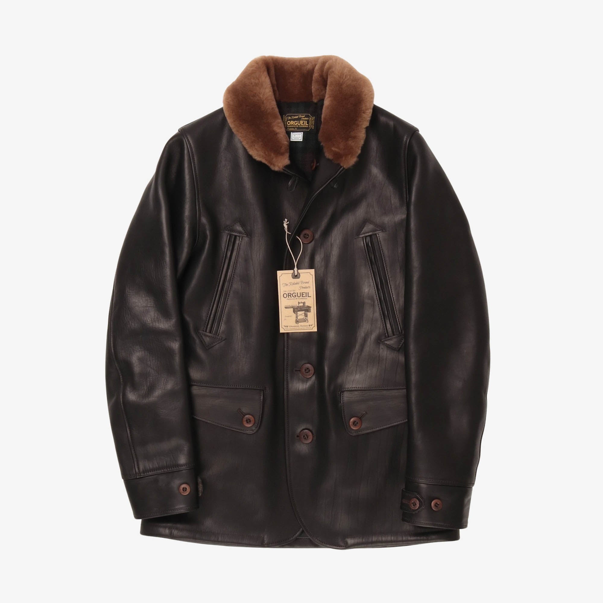 Aviation Leather Coat