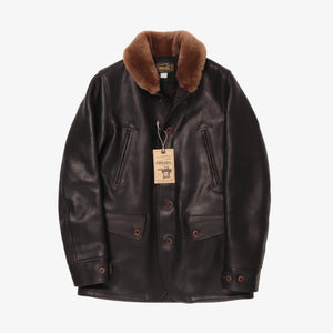 Aviation Leather Coat