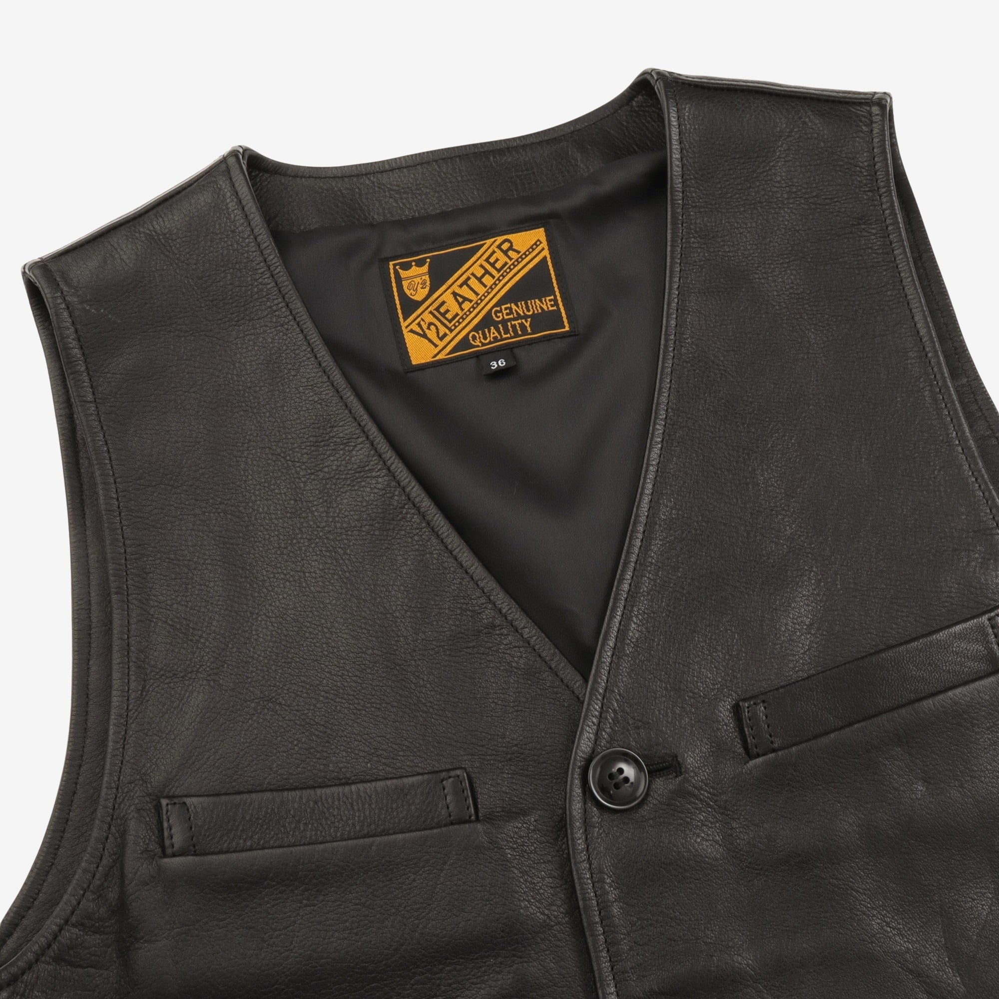 Leather Waistcoat