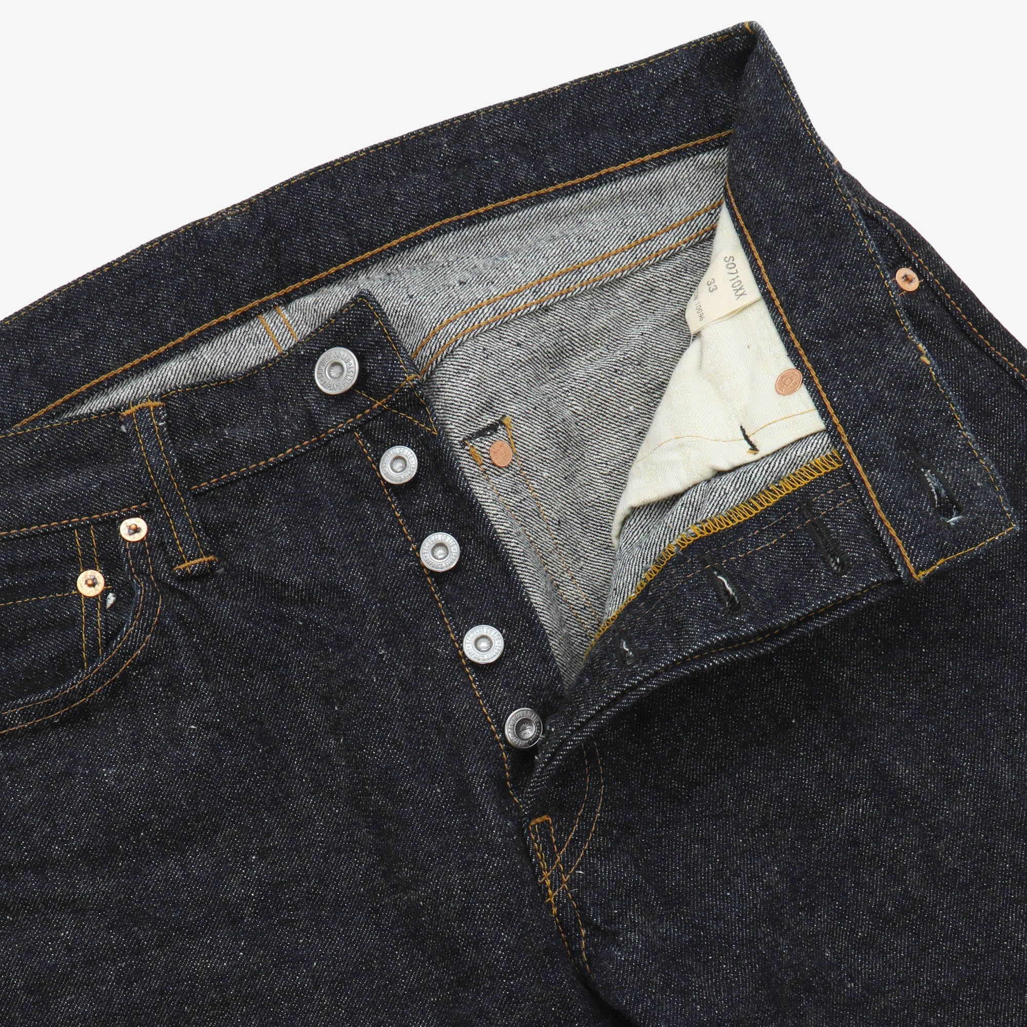 15oz Otokogi Slim Straight Denim (32W X 29L)