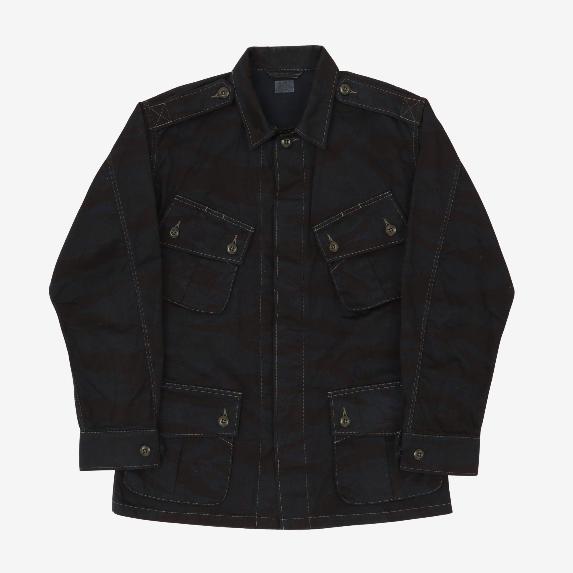Tropical Jacket / Overdyed Tiger Stripe