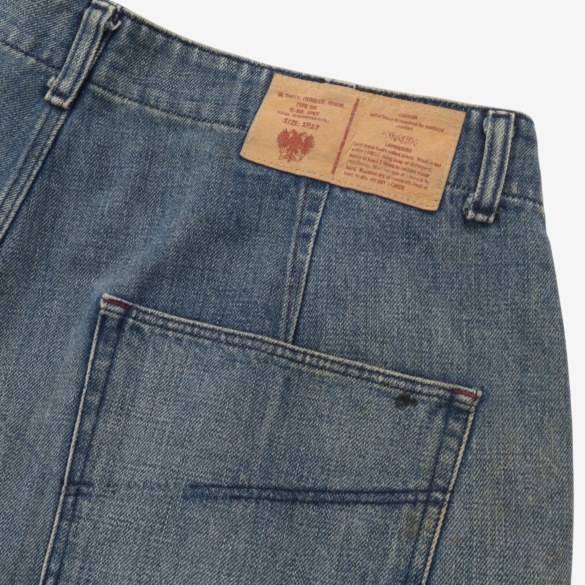 DCDT-AB-05 Denim Shorts