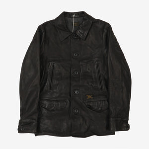 Leather Military Jacket
