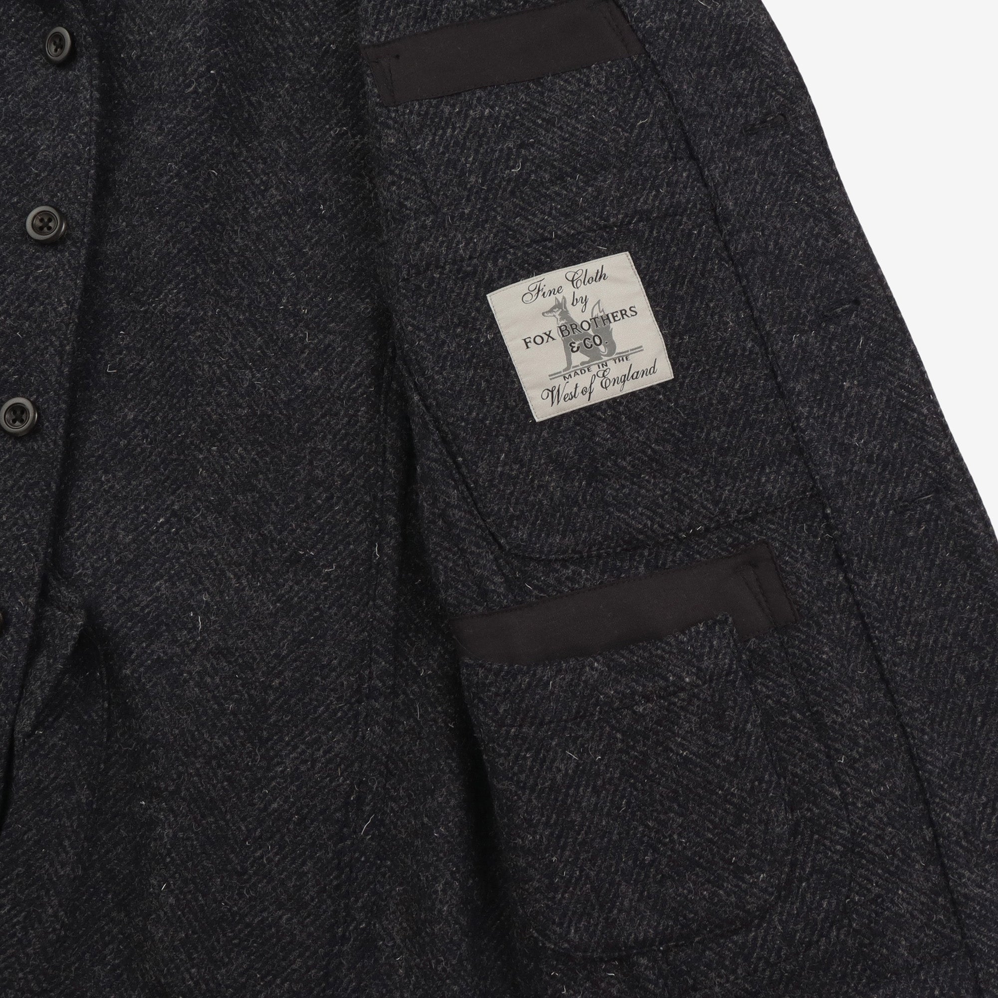 Herringbone Tweed Chore Jacket