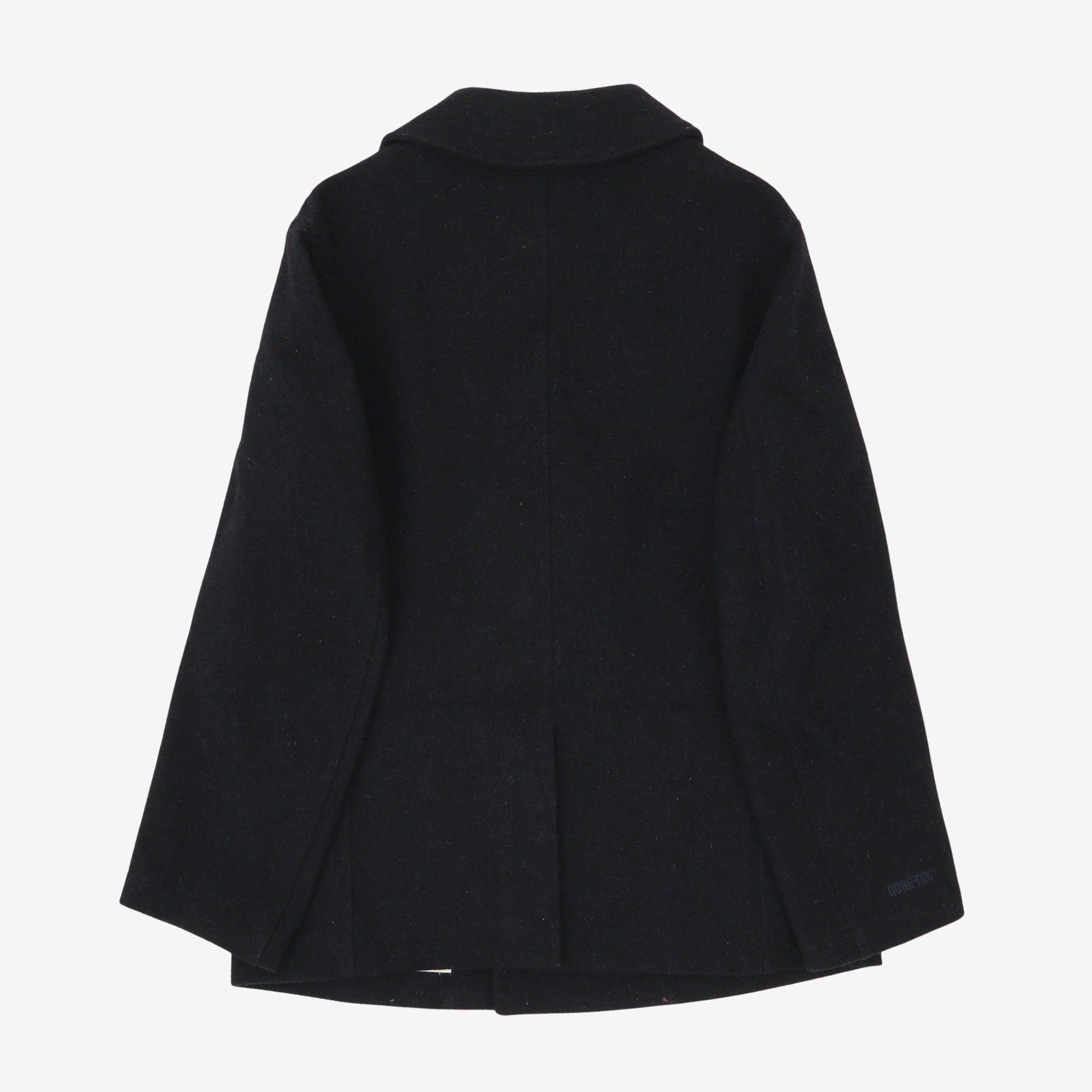 Gore-Tex Harris Tweed Wool Pea Coat