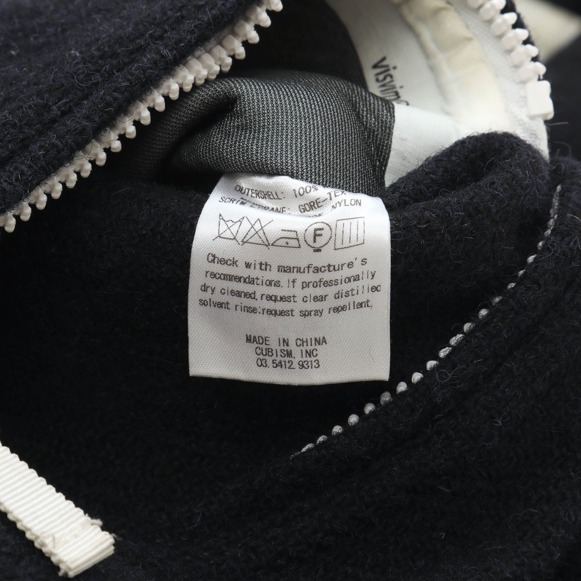Gore-Tex Harris Tweed Wool Pea Coat