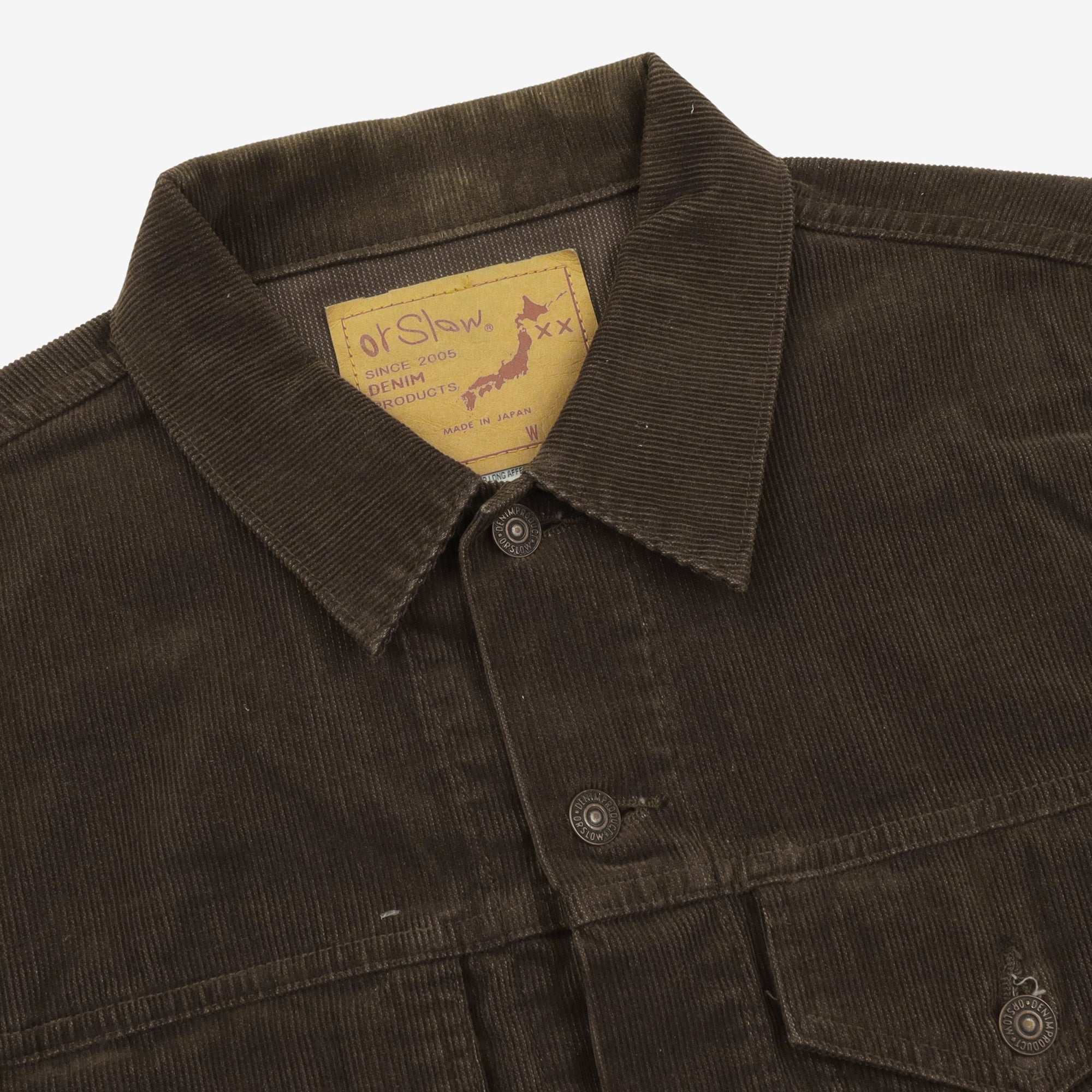 Corduroy 1960s Denim Jacket