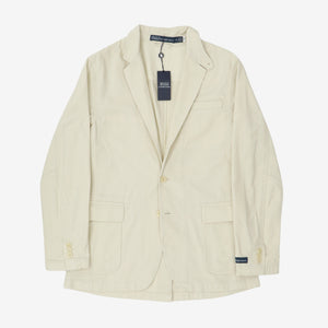 Single Breasted Cotton Blazer