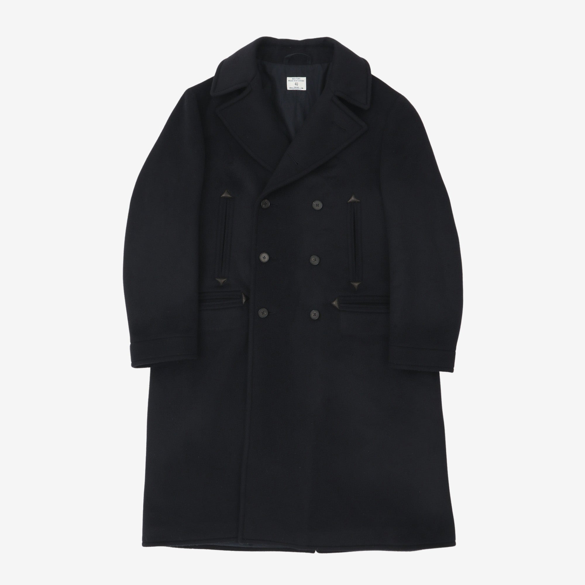 Wool Cashmere Pea Coat