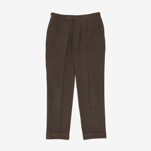 Flat Front Trousers