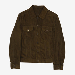 Suede Trucker Jacket