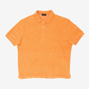 Terry Cloth Polo Shirt