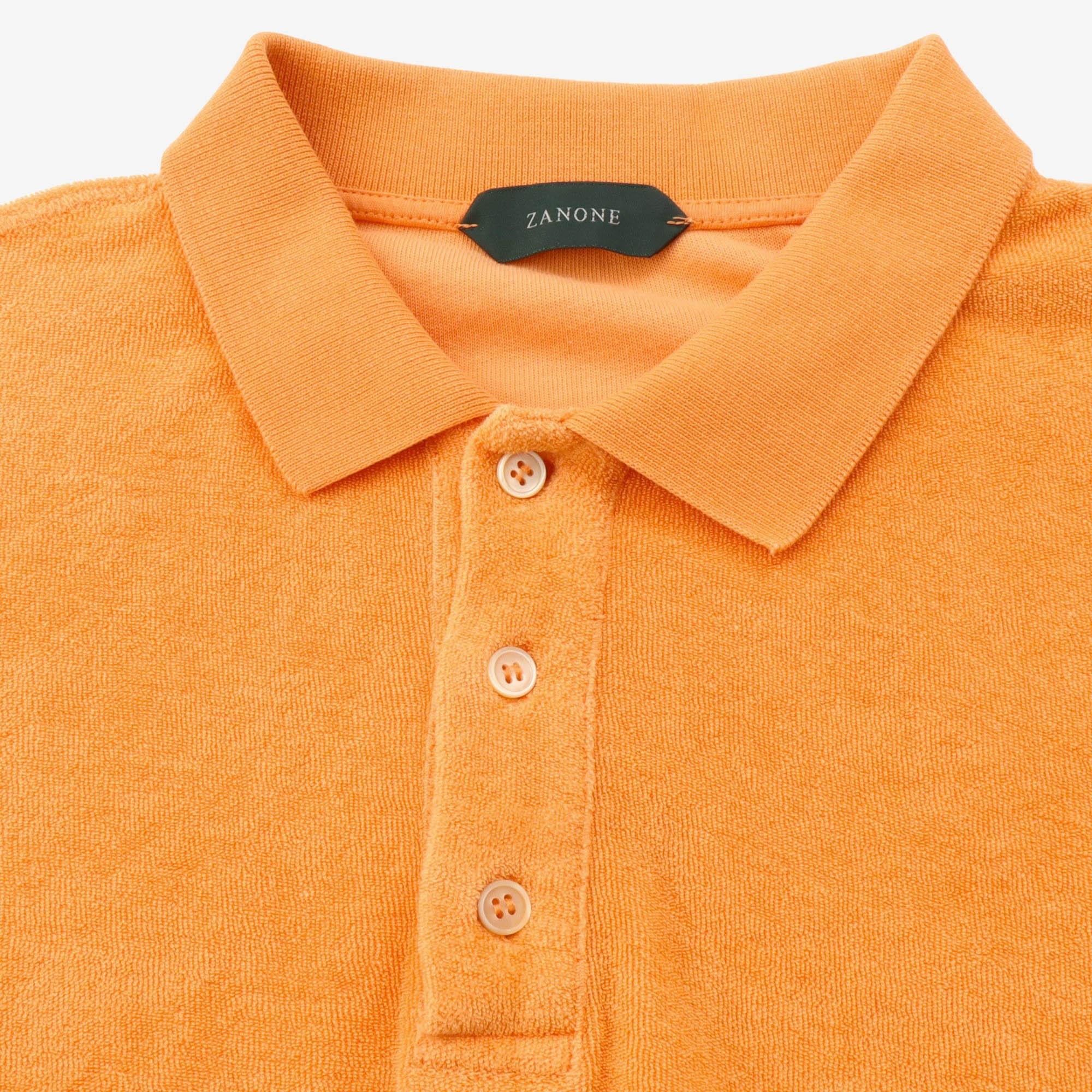 Terry Cloth Polo Shirt