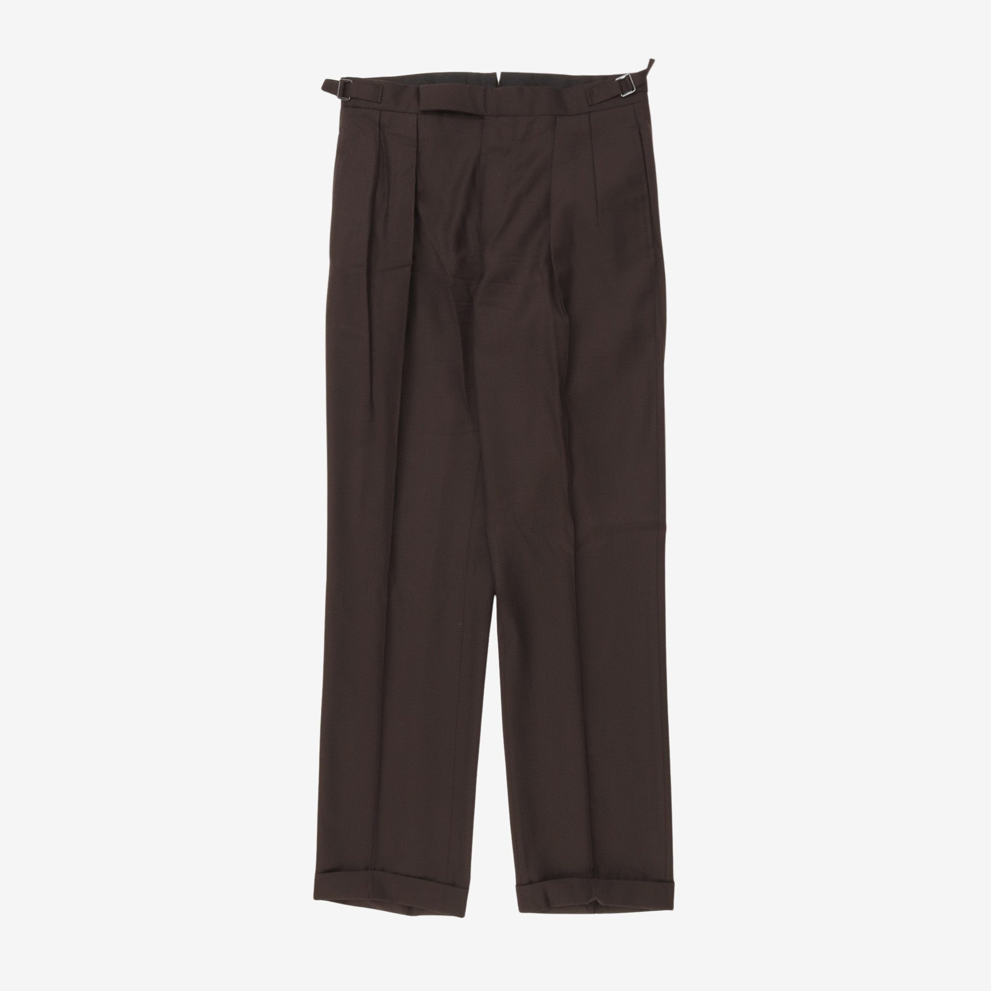 Purple Label Wool Pleated Trousers