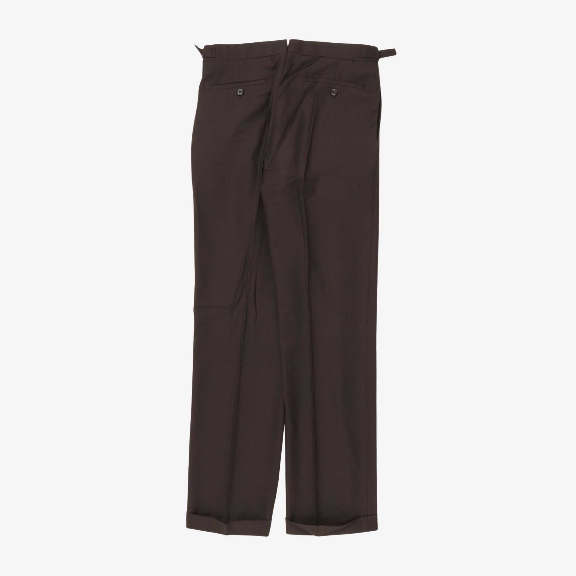 Purple Label Wool Pleated Trousers