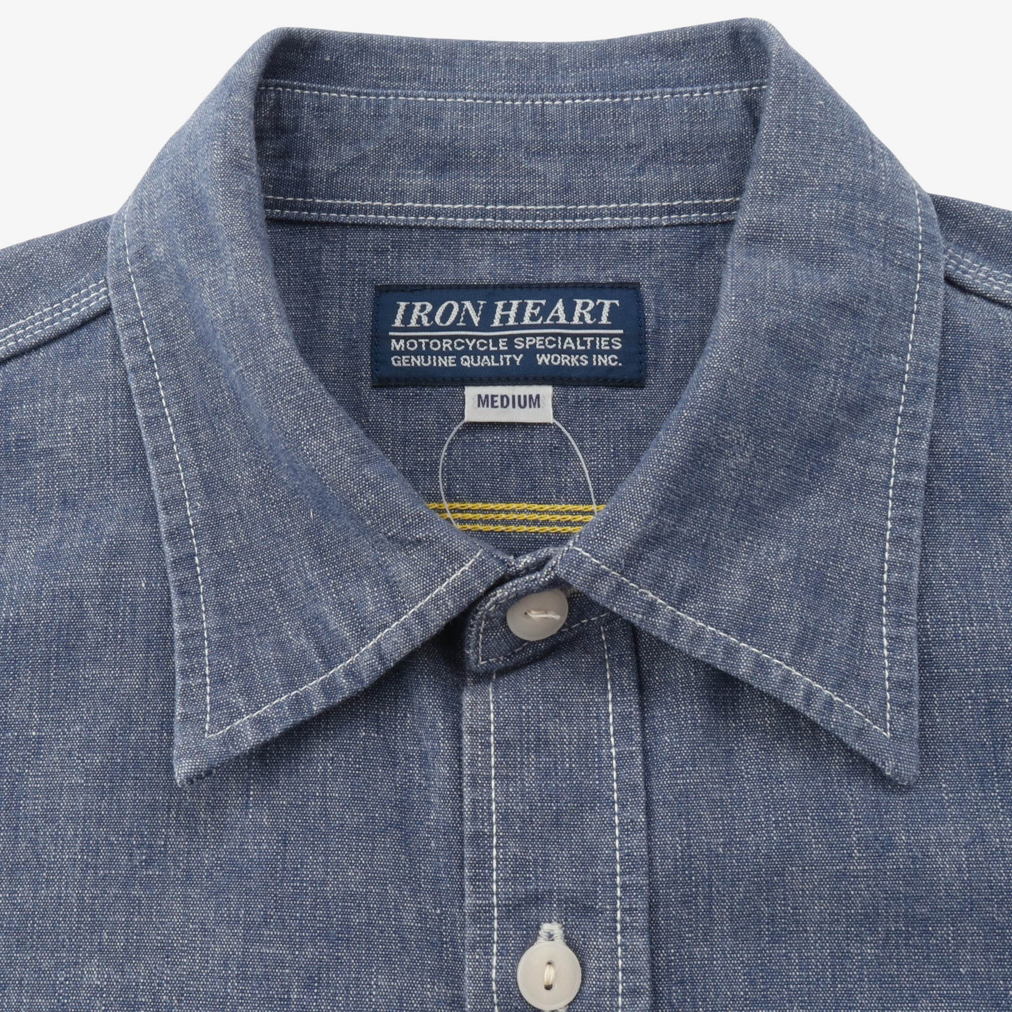 5.5oz Chambray SS Work Shirt