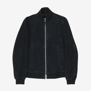 Suede Bomber Jacket