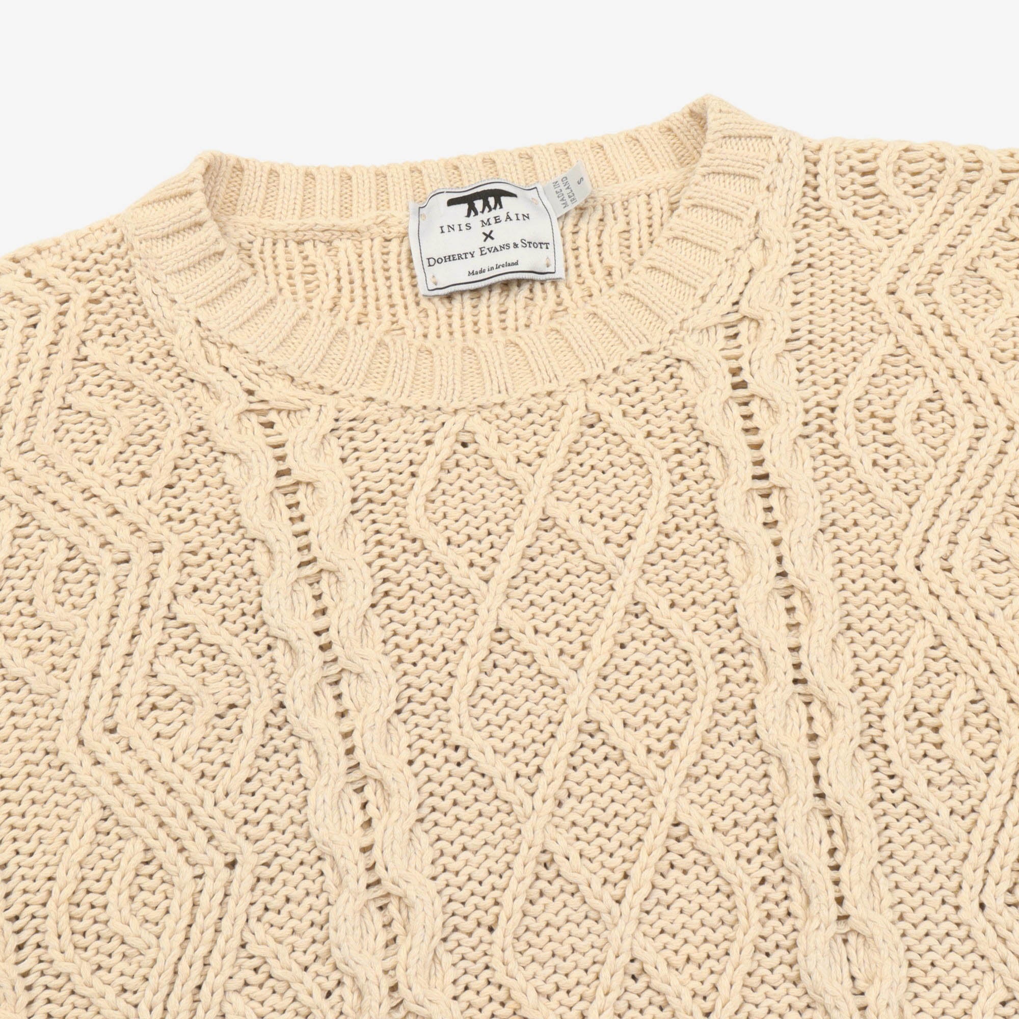 DES Pima Cable Knit Sweater