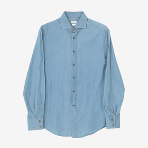 Slim Fit Chambray Shirt