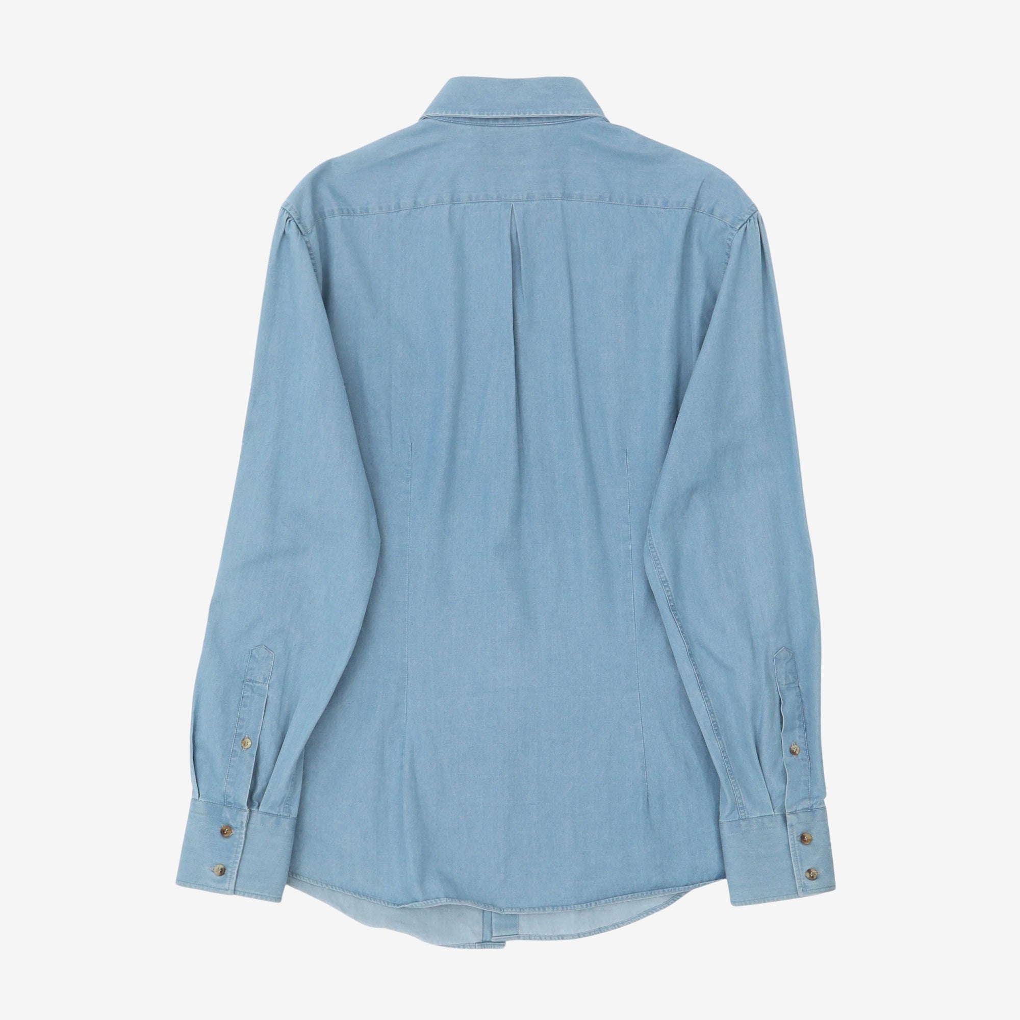 Slim Fit Chambray Shirt