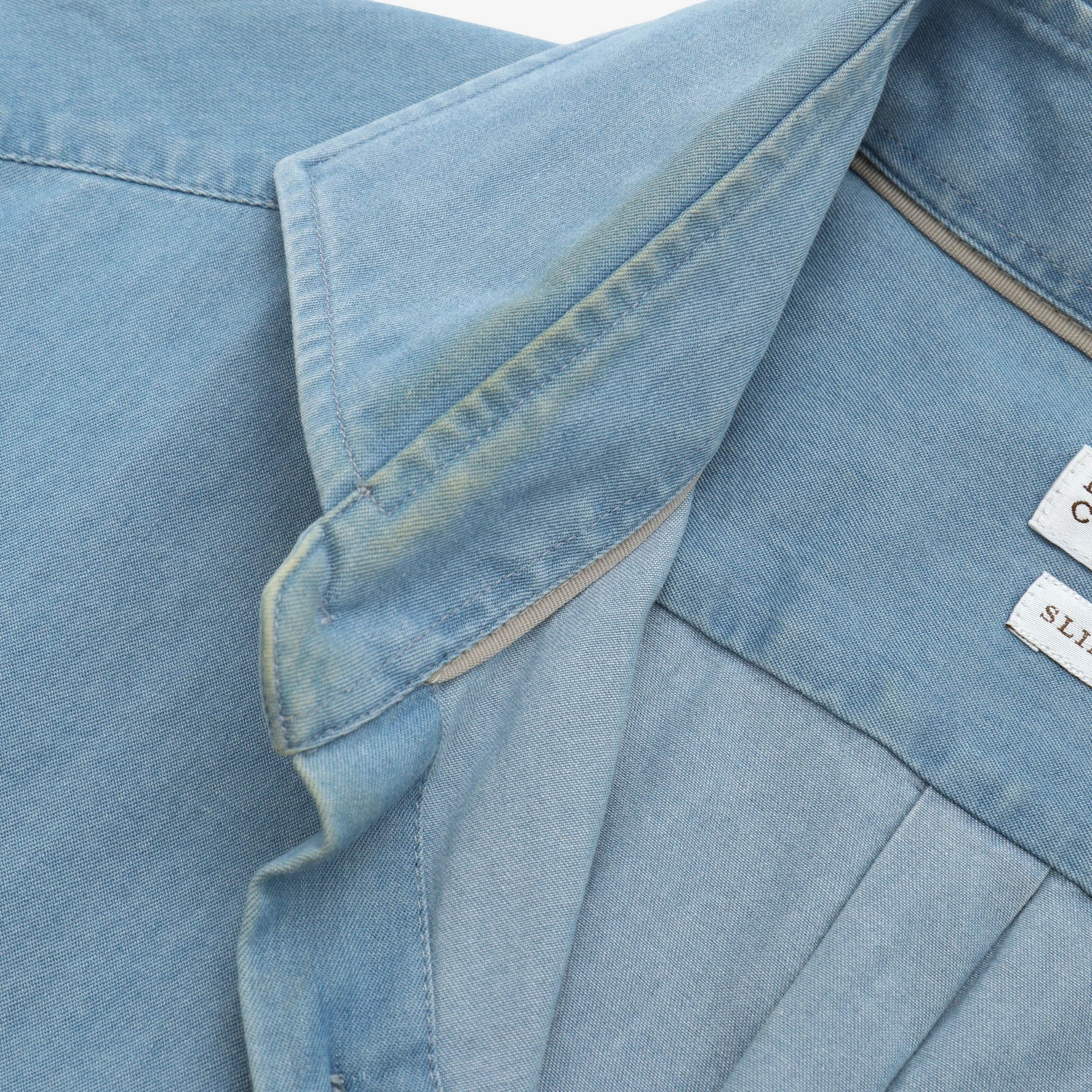 Slim Fit Chambray Shirt