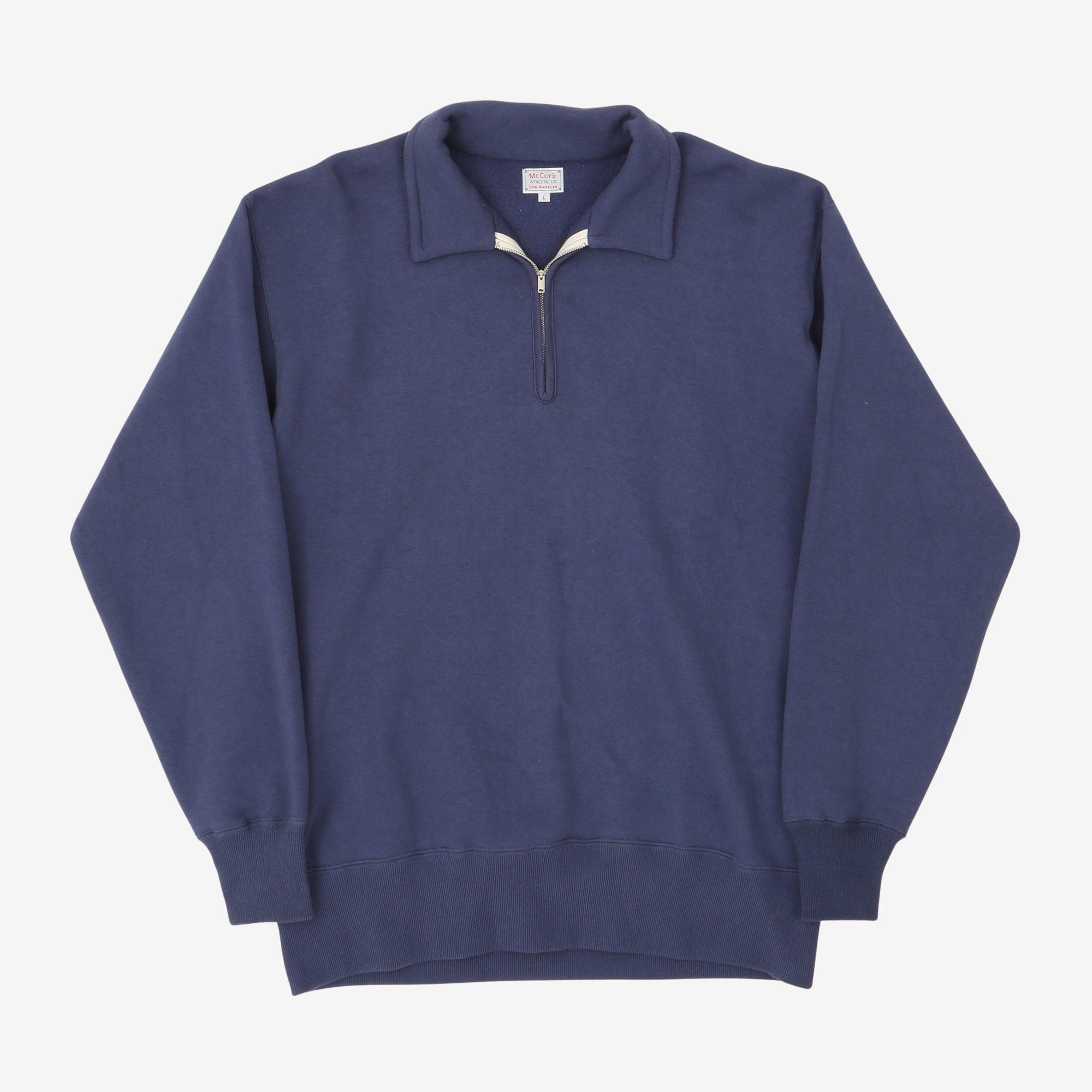 10oz Loopwheel 1/4 Zip Sweatshirt