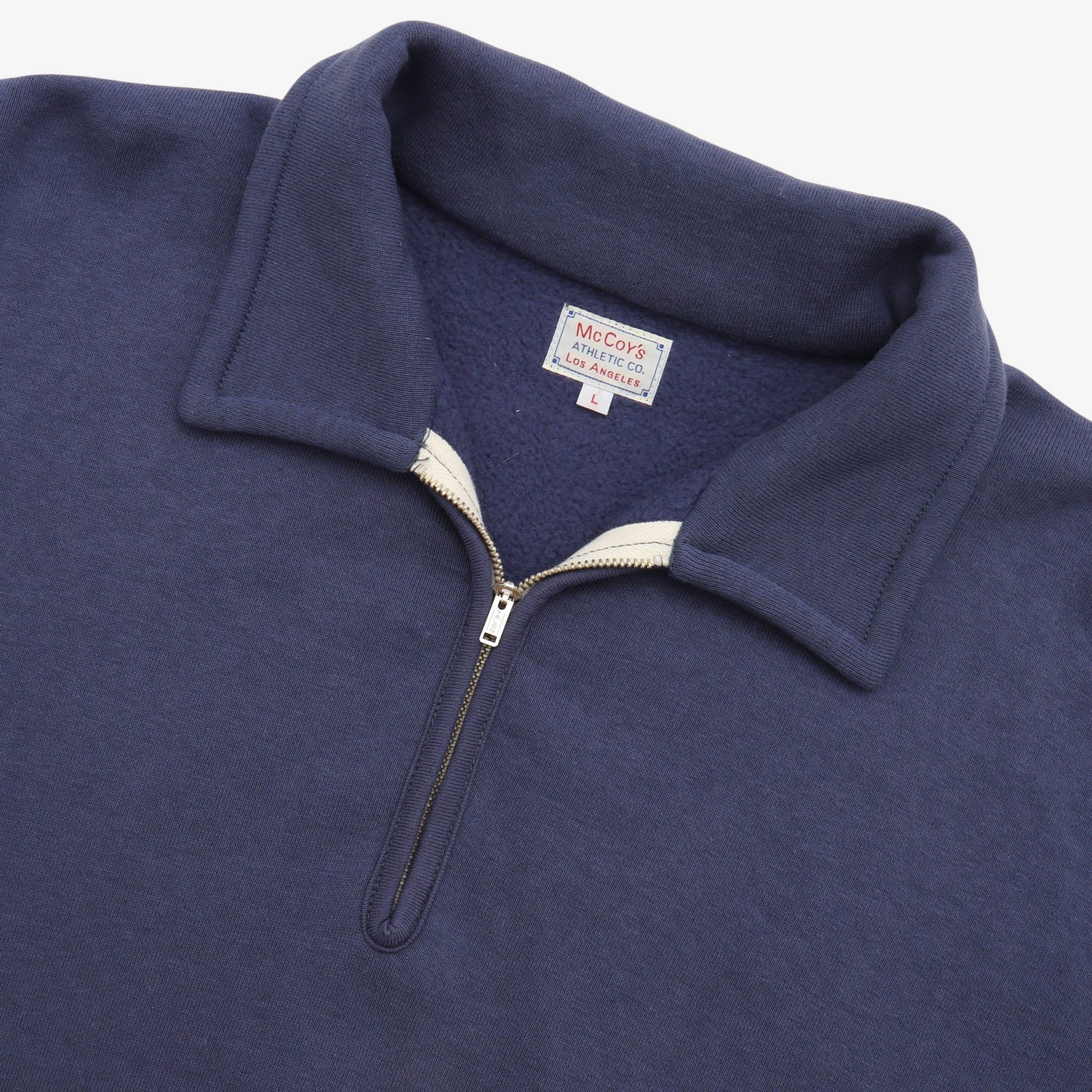 10oz Loopwheel 1/4 Zip Sweatshirt