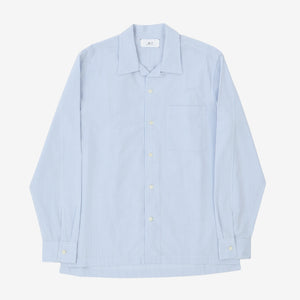 Camp Collar Seersucker Shirt