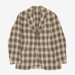 Linen Check JKT-3 Jacket
