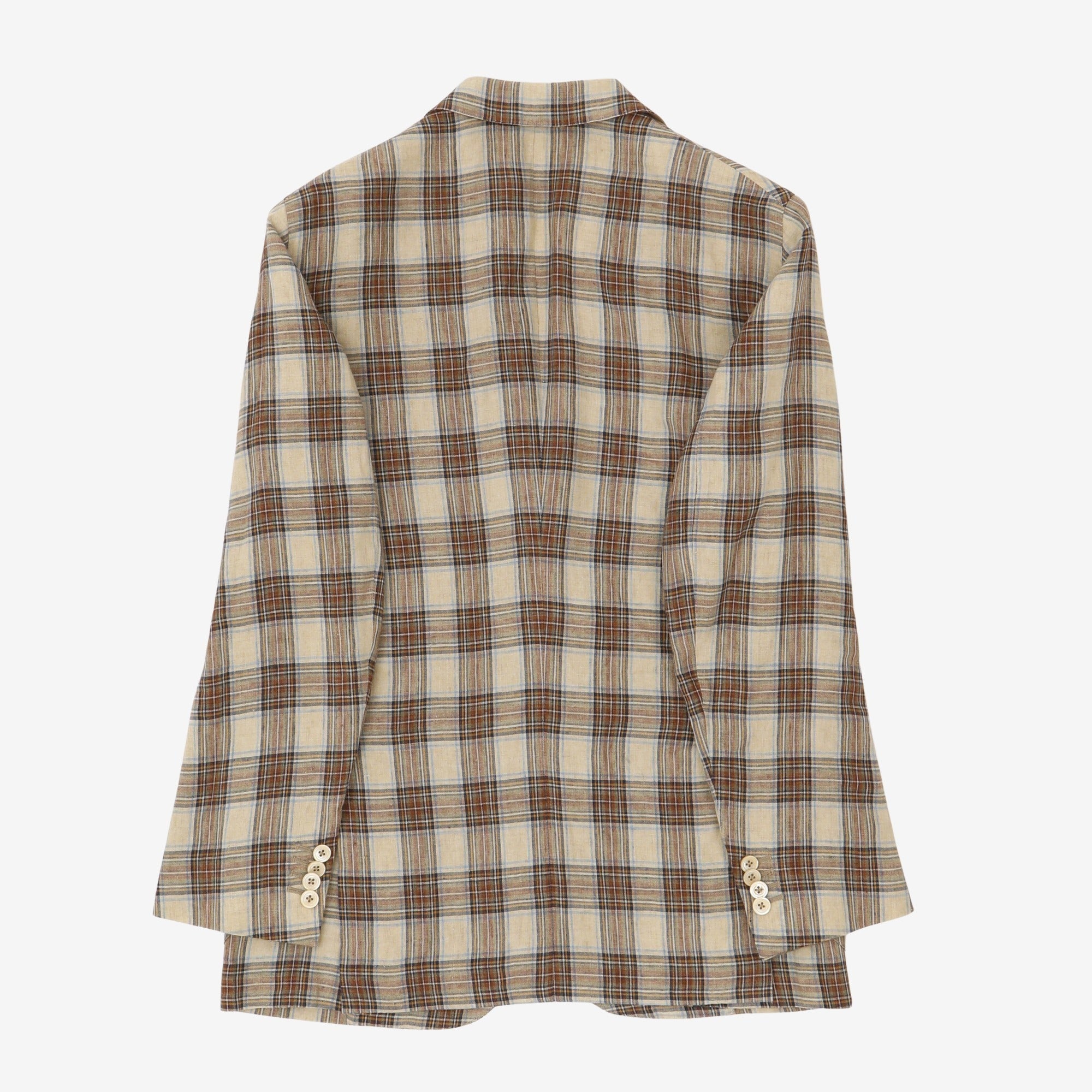 Linen Check JKT-3 Jacket