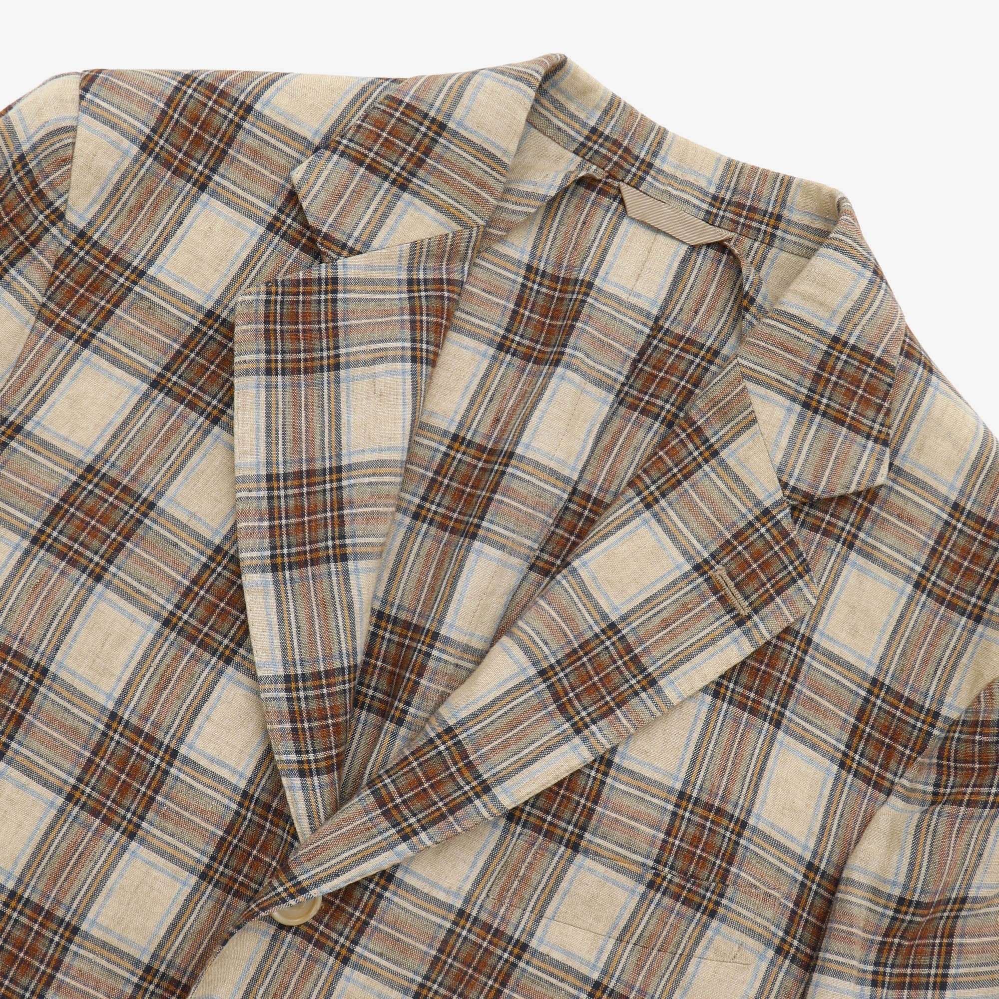 Linen Check JKT-3 Jacket
