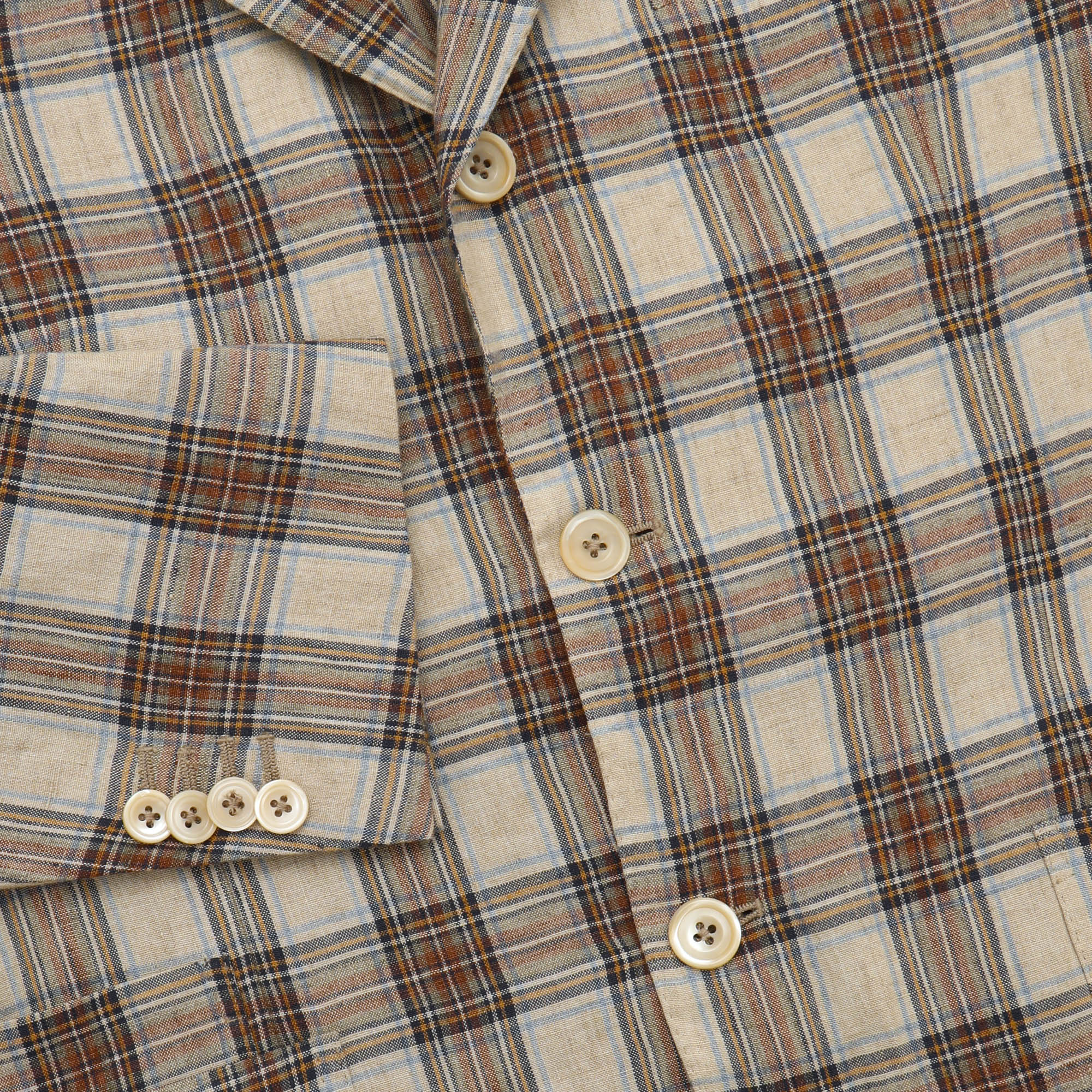 Linen Check JKT-3 Jacket