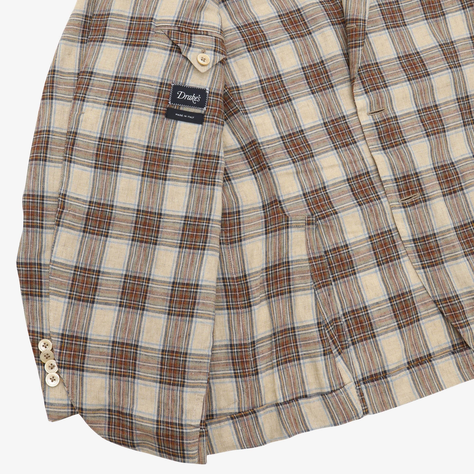 Linen Check JKT-3 Jacket