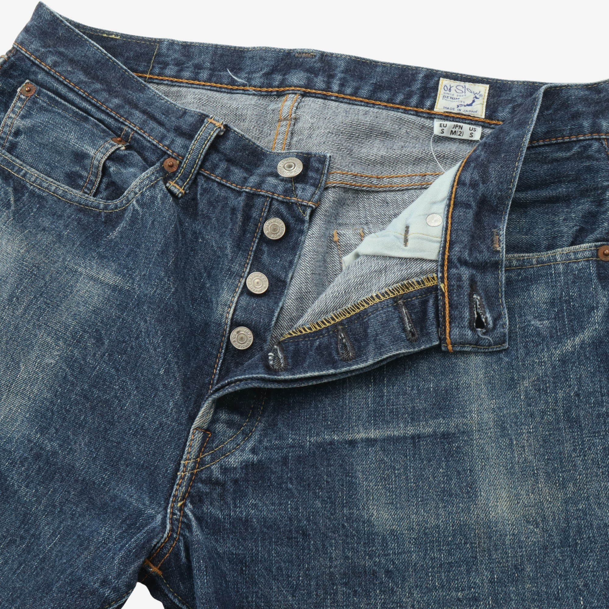 105 Straight Selvedge Denim