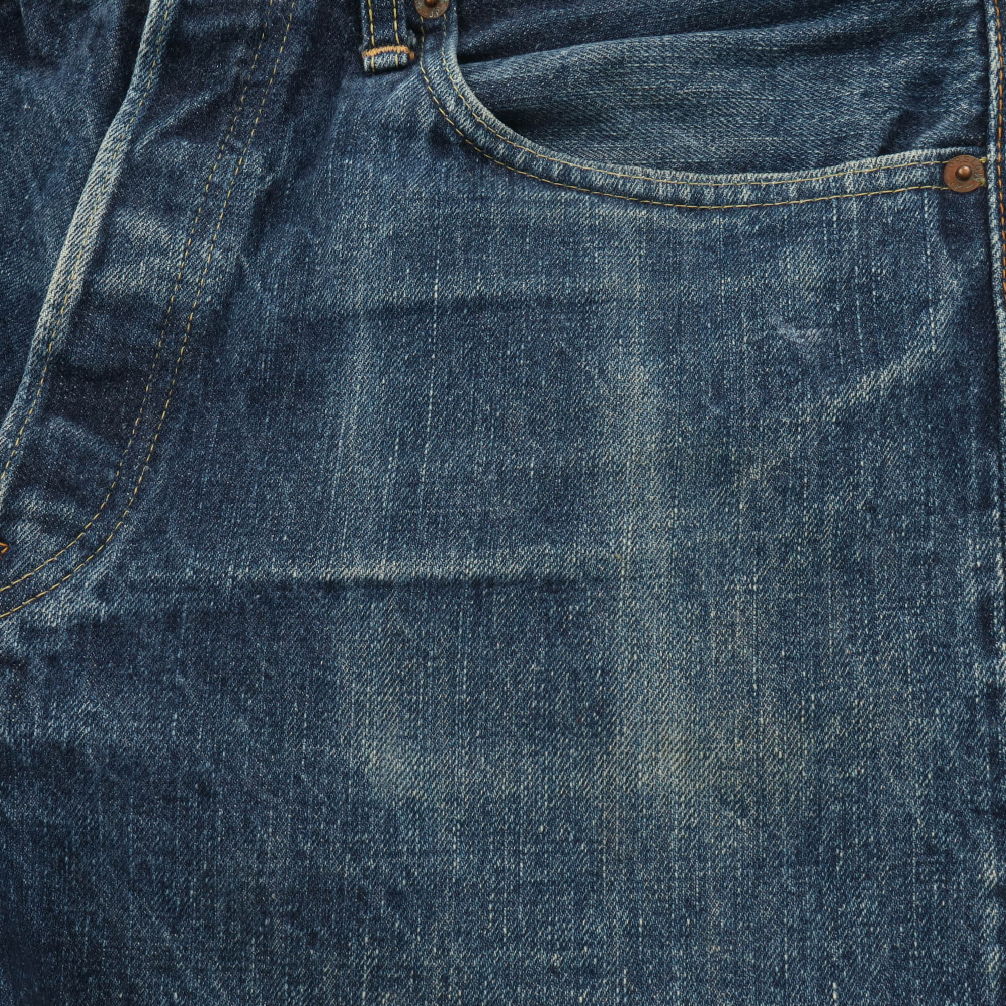 105 Straight Selvedge Denim