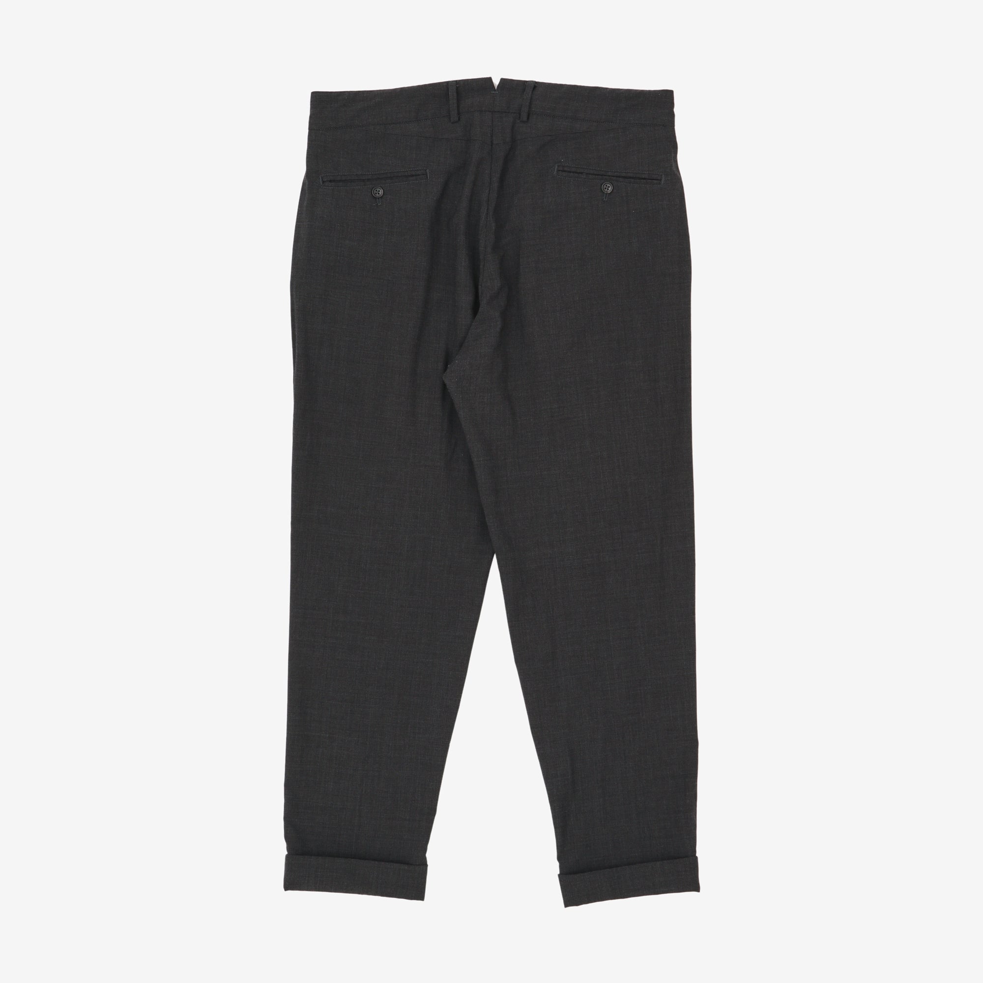 Flat Front Trousers (36W X 28L)