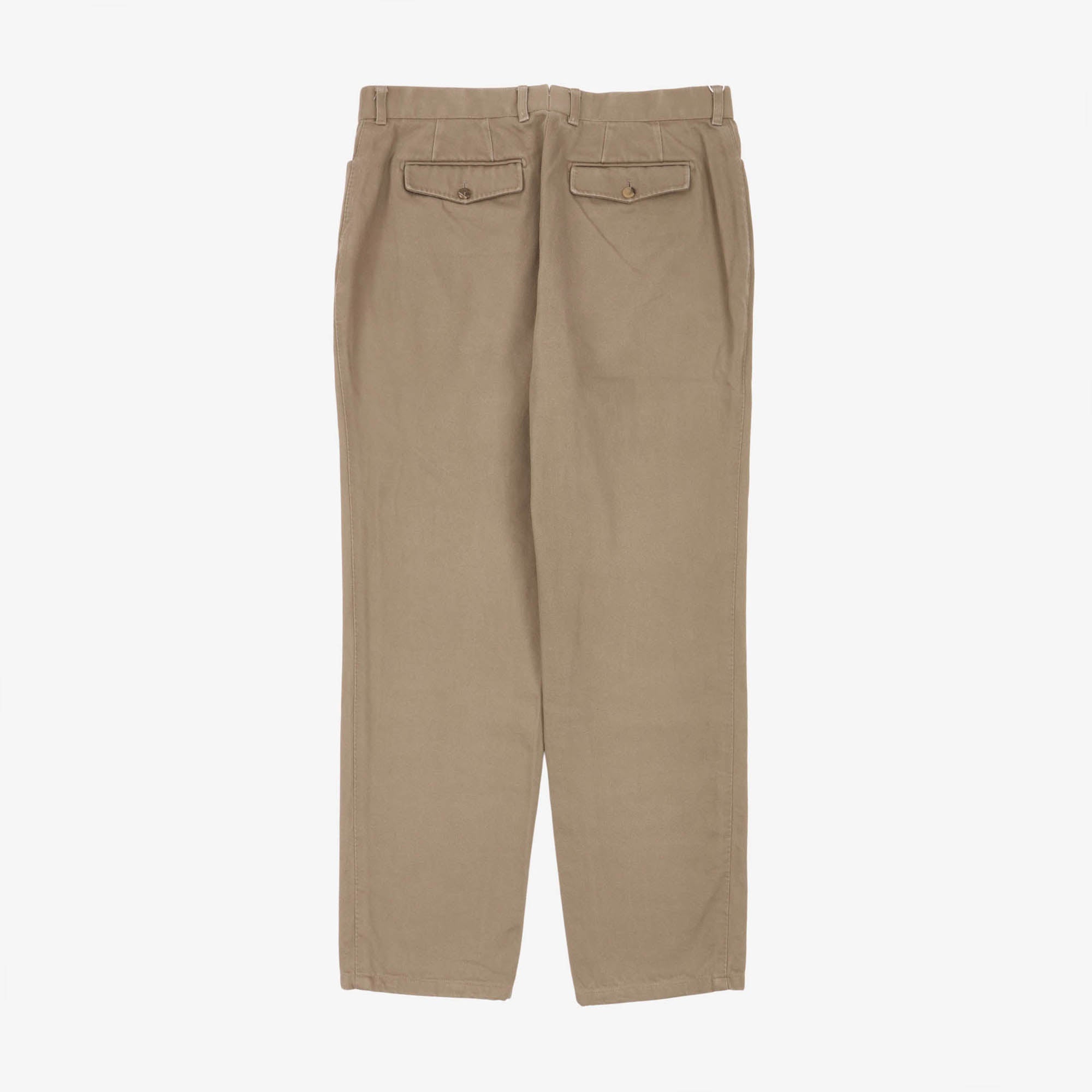 Flat Front Chinos (34W X 29L)