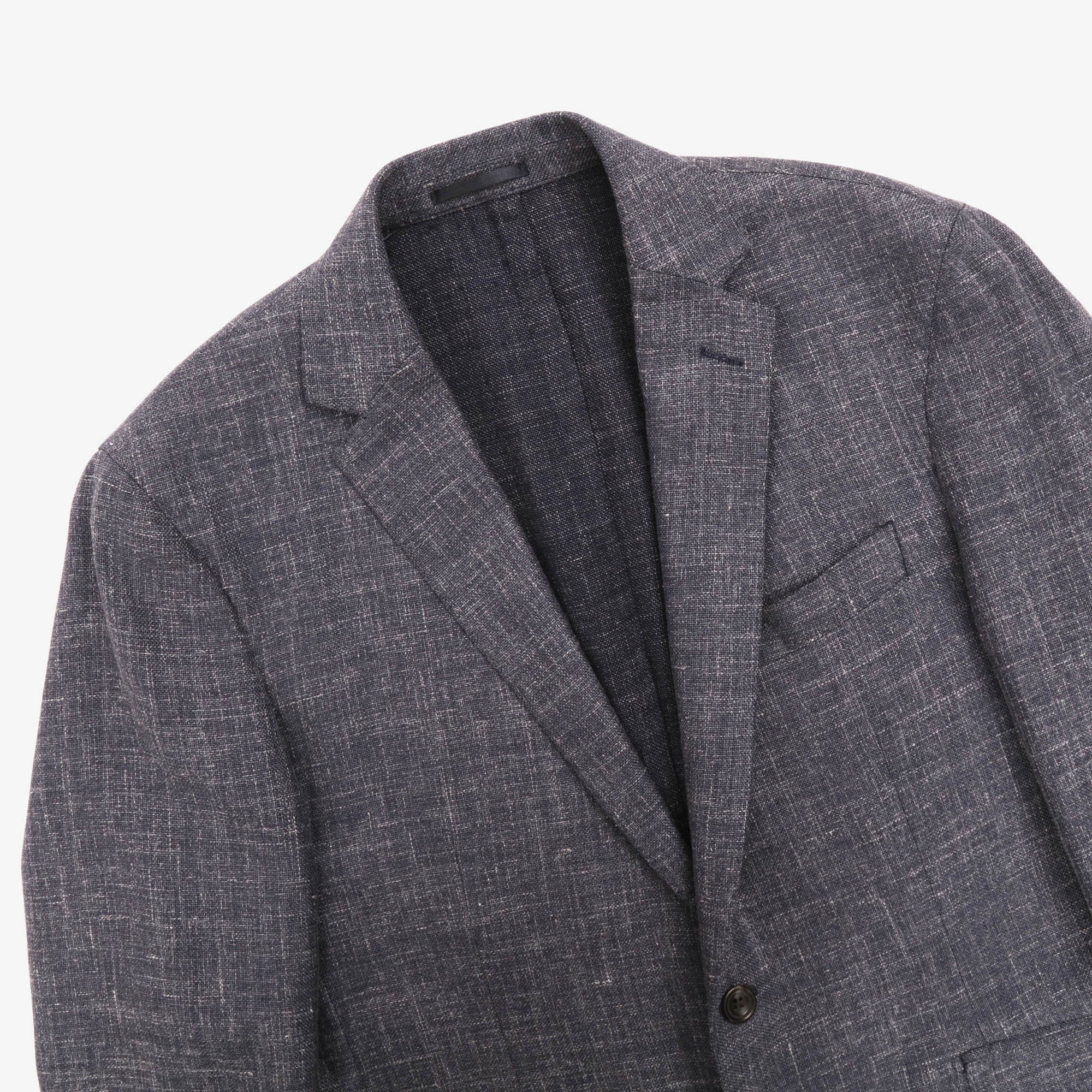 Wool Hopsack Denim Sports Jacket