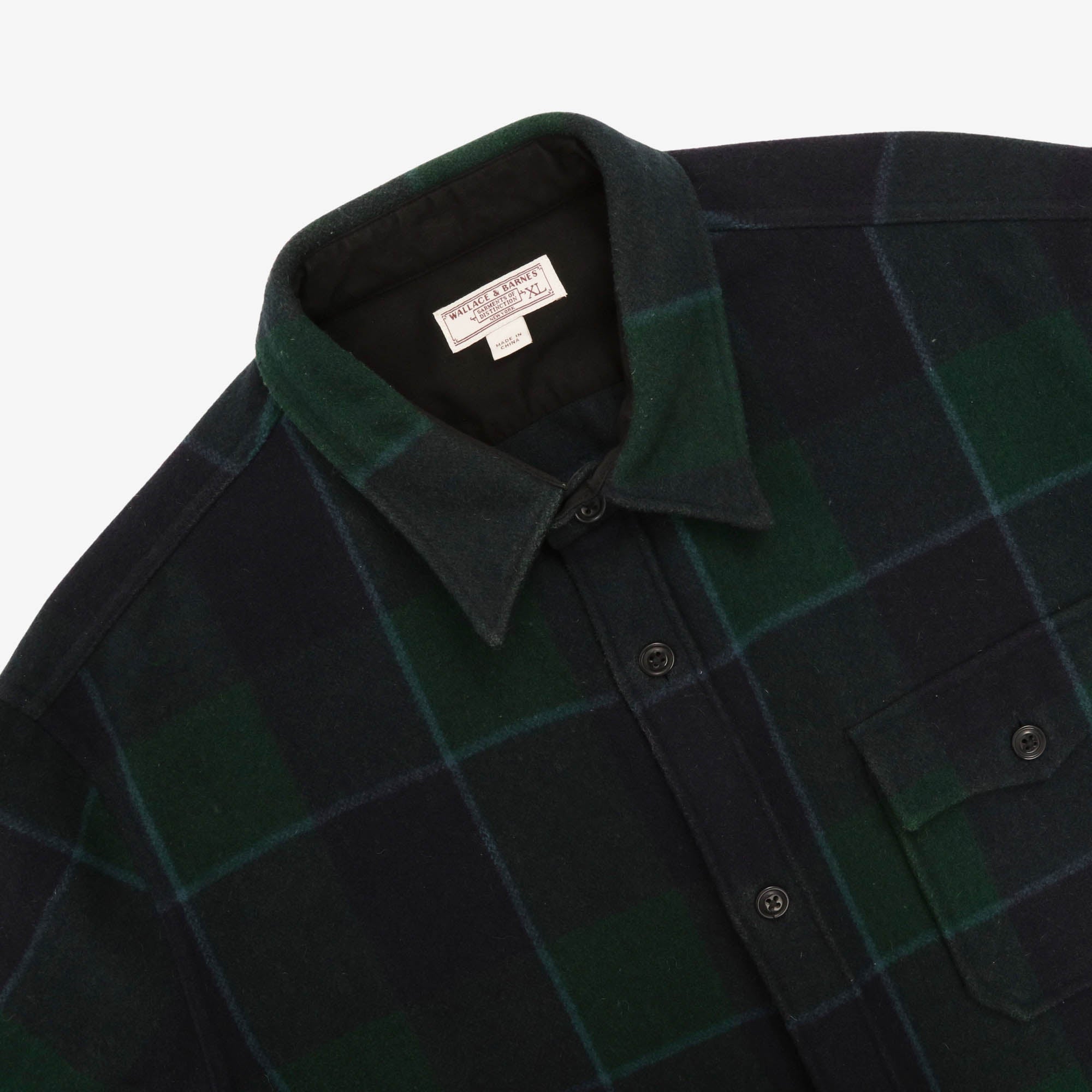 Nightwatch Plaid Wool Jacket